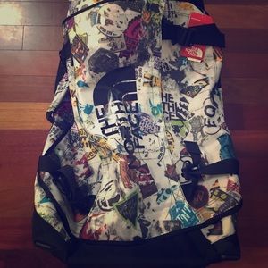 North Face brand new large rolling luggage